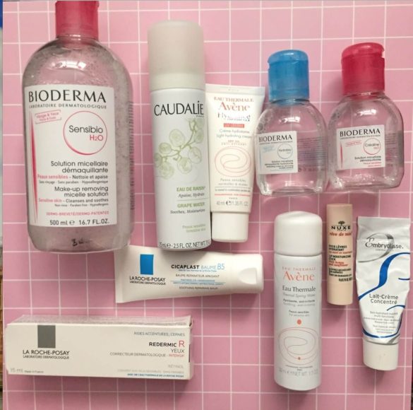 French Pharmacy Haul Review best skincare products
