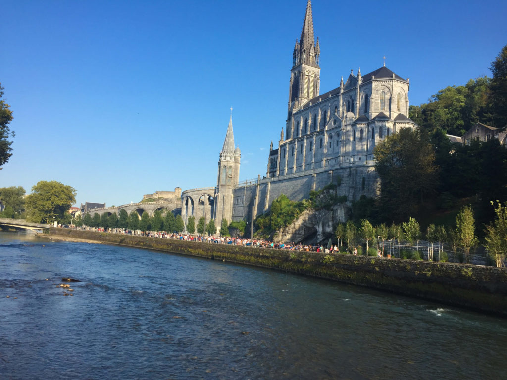 Lourdes-France-pilgrimage-view-of-the-river