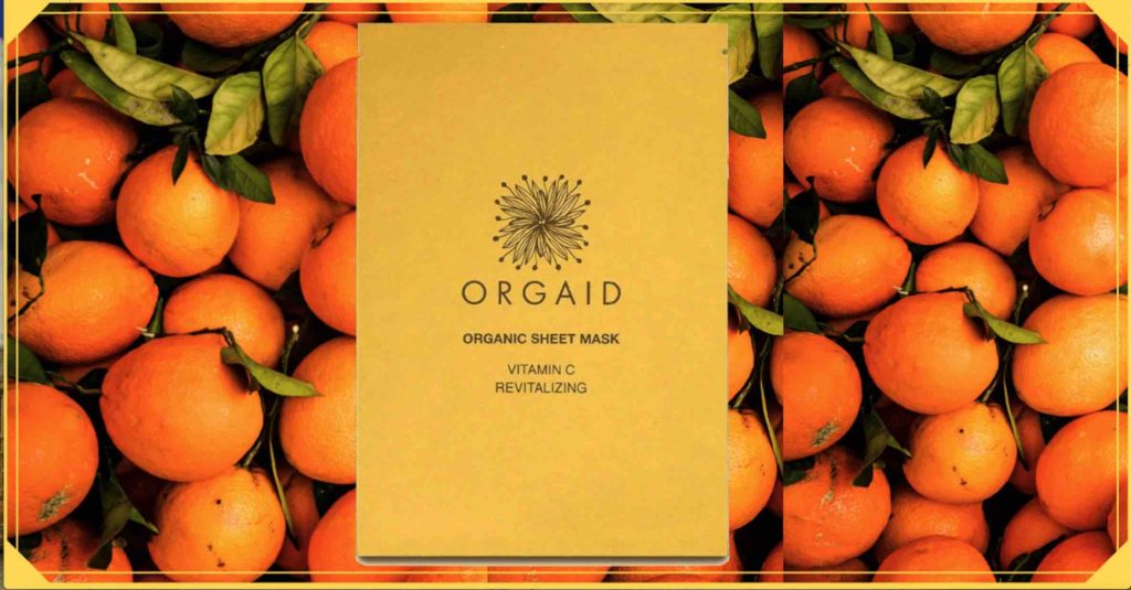 Orgaid Organic Sheet Mask Vitamin C Revitalizing Review